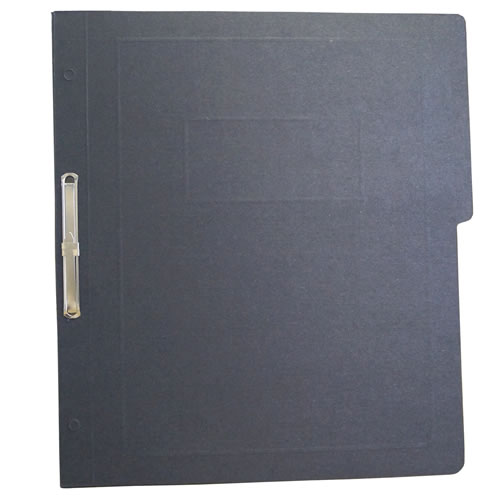 Carpeta Pressboard tamaño carta color negro, de 1/2 ceja y con broche de 8cm.