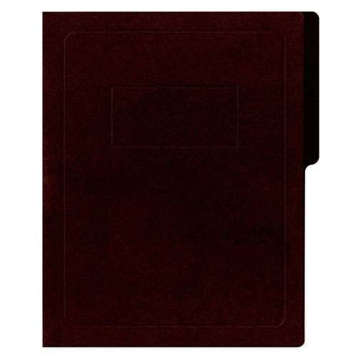 Carpeta Pressboard tamaño carta color marrón, de 1/2 ceja y con broche de 8cm.
