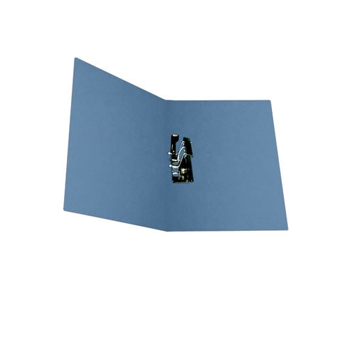 Carpeta Pressboard tamaño carta color azul claro, con palanca