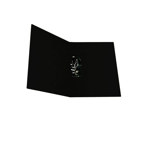 Carpeta Pressboard tamaño carta color negro, con palanca
