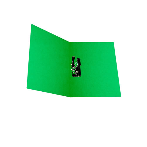 Carpeta Pressboard tamaño carta color verde, con palanca
