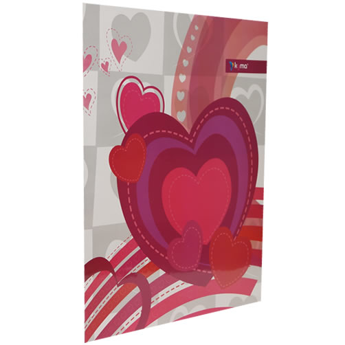 Folder con diseños  Love Rosa